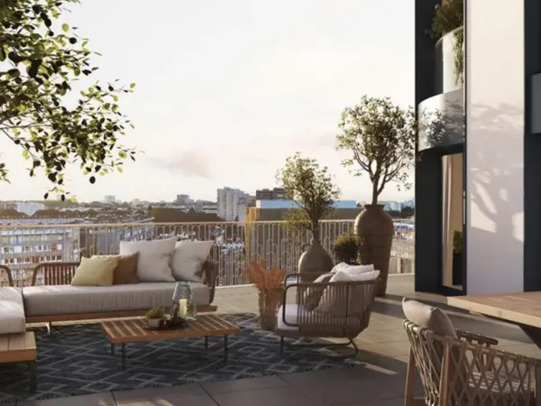 MAGNIFIQUE DUPLEX ATYPIQUE EN DERNIER ETAGE 