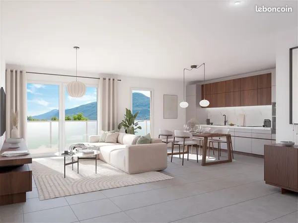Appartement 2 pièces 54 m² 