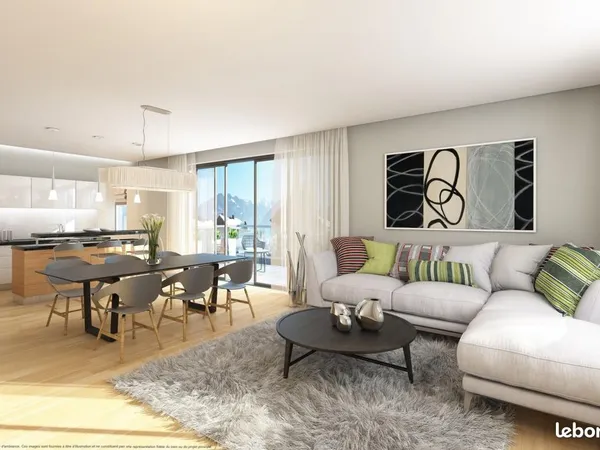 Appartement 3 pièces 64 m² 