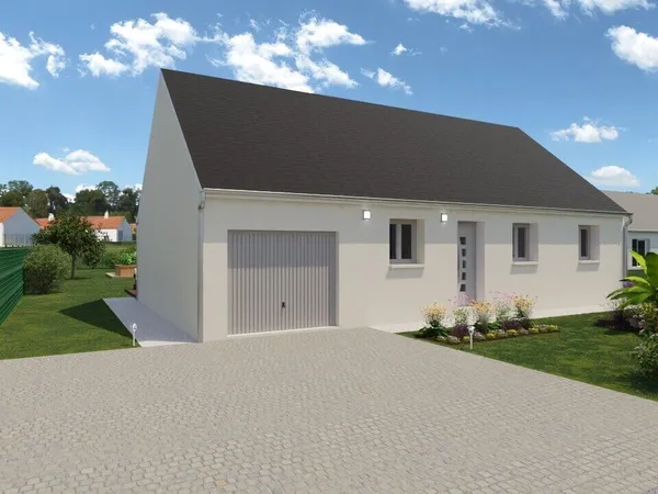 Terrain + maison 89 m² 