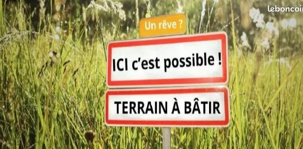 Terrain 600 m² 