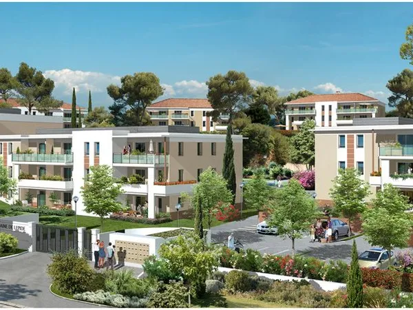 Vente grand double garage fermé - 28 m² - Résidence sécurisée Parc Mélodia Antibes 