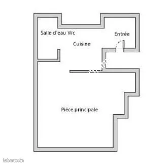 Appartement 1 pièce 36 m² 