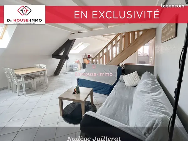 Appartement 3 pièces 58 m² 