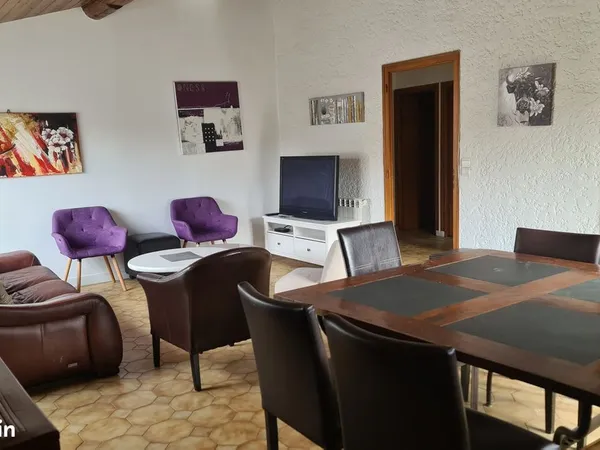 Apt 100 M2 meublé 3 chambres 