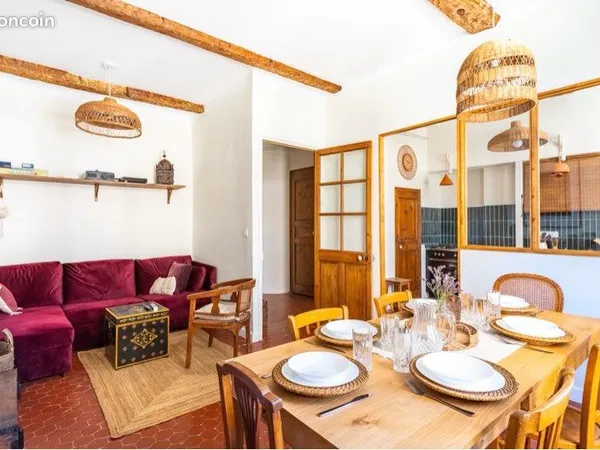Appartement meublé location ou colocation / 2 chambres / 80m2 