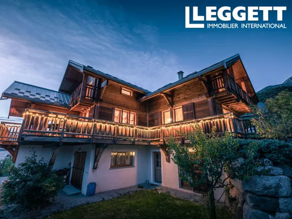 Magnifique chalet alpin à vendre à Serre Chevalier, 5 chambres et vue imprenable. (VOIR LA VIDÉO 