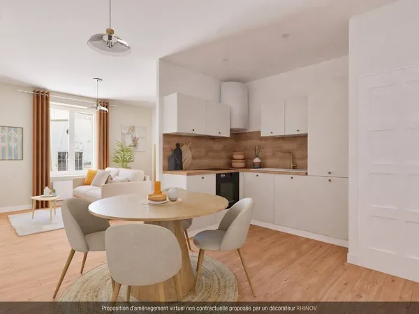 Appartement 1 pièce 29 m² 