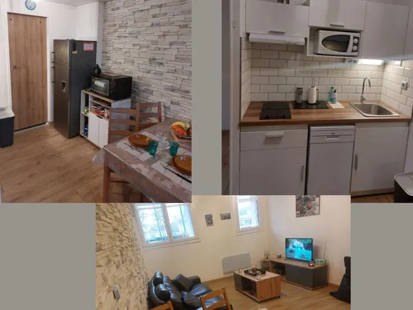 T2 meublé - 48 m² - Rénové, tout compris - RDC 
