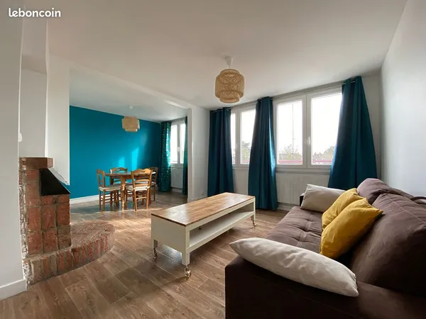 Appartement 3 pièces 58 m² 