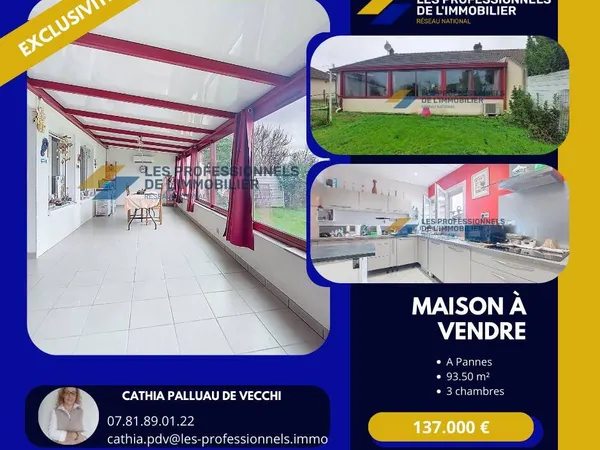 Maison 5 pièces 93 m² 