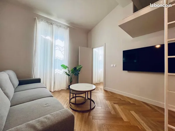 Appartement meublé quartier Vieux-Nice 