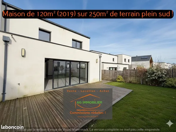 Propriété 6 pièces 120 m² 