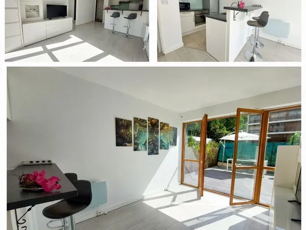 Appartement 36m² avec grande terrasse 