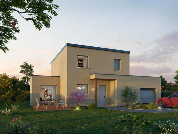 PROJET DE CONSTRUCTION MAISON MODUALIRE A OSSATURE BOIS A PLOUHINEC 