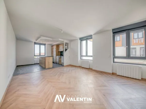 Duplex 3 pièces 64 m² 
