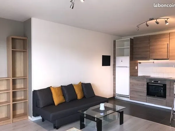 Studio meublé 27m2 refait à neuf 