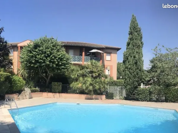 Balma T2 Centre, dernier étage, calme, clair 