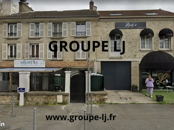 A ceder salon de coiffure- soins esthetiques 118m2 a saint-ouen l'aumone 95 