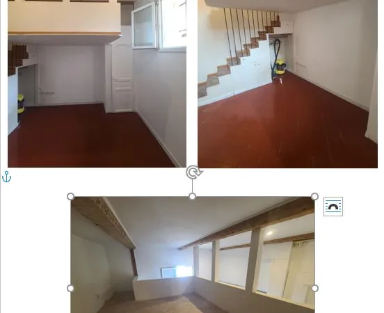Studio 1 pièce 23m2 