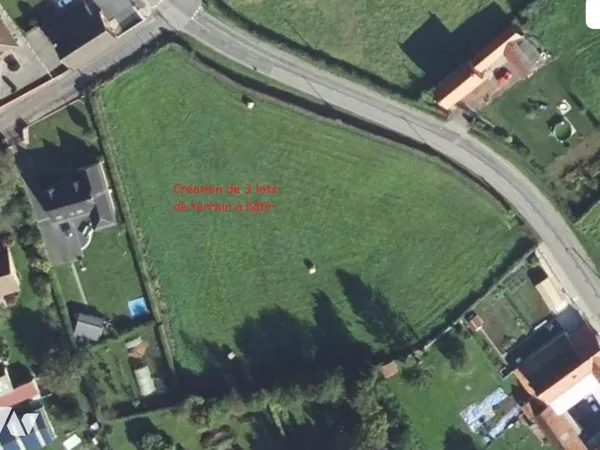 Terrain 1456 m² 