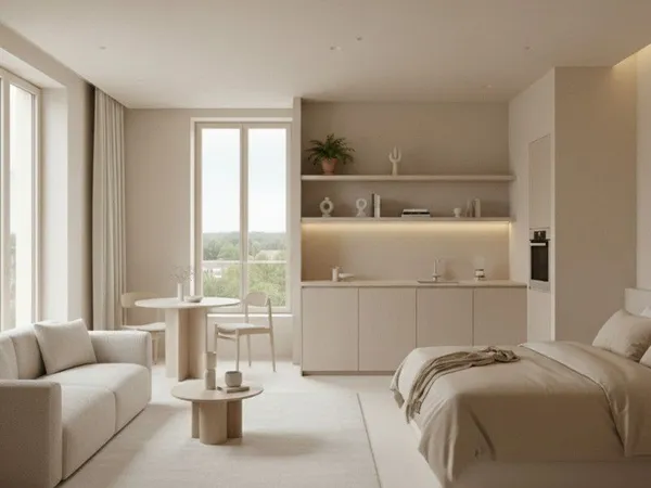 Studio 1 pièce 29 m² 