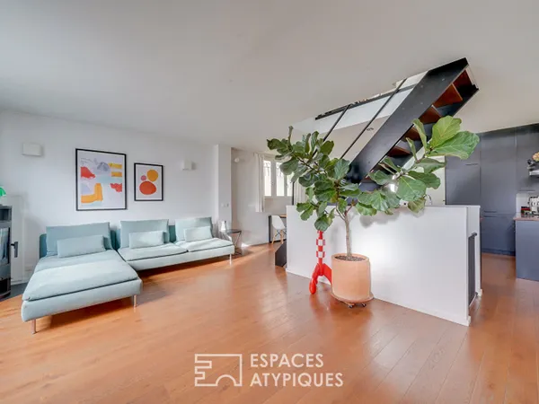 Jolie maison avec terrasse et garage 