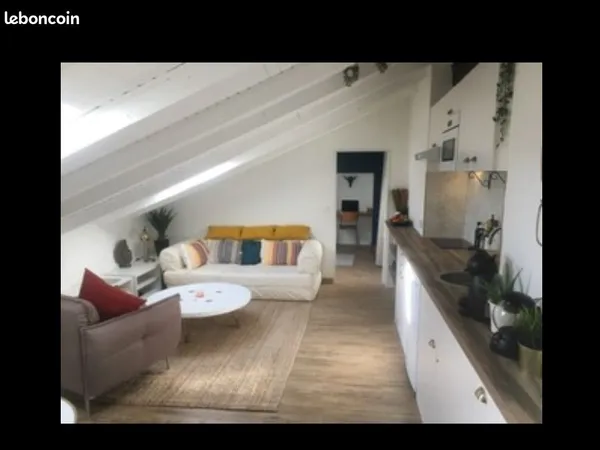 Splendide appartement atypique-2 pièces -850CC 