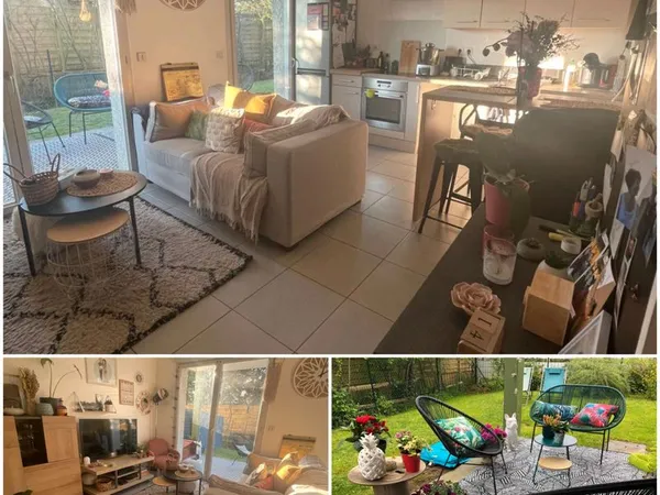 T2 43m2 Rez-de-jardin + garage MERY 
