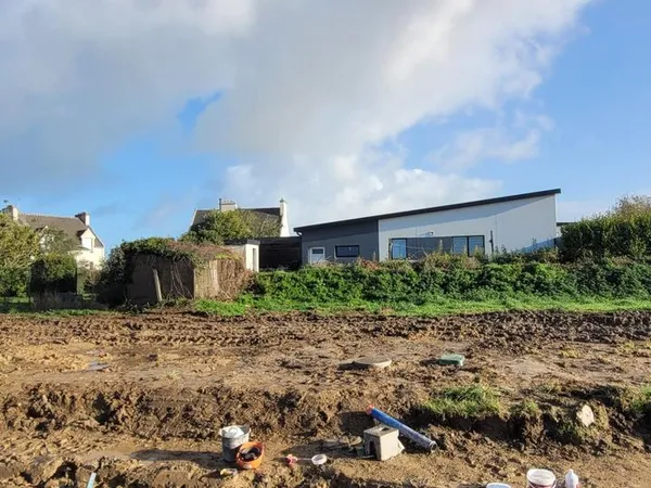 Terrain 455 m² Plouguerneau 