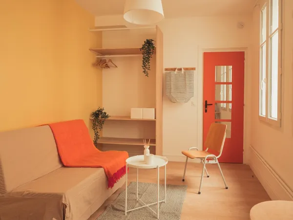 Loue appartement 35m² meublé indépendant avec accès aux facilités d'une belle colocation 