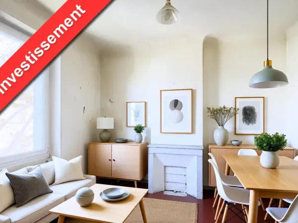 Appartement 2 pièces 36 m² 
