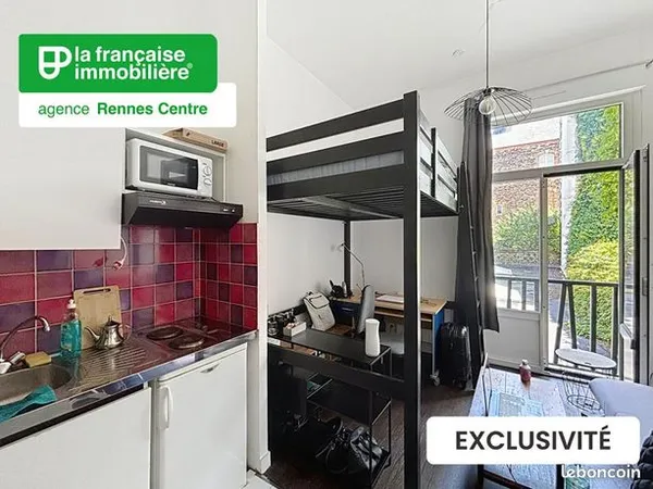 Appartement 1 pièce 17 m² 