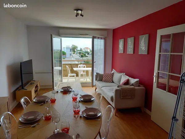 Appartement T2 de 48m² entièrement meublé et équipé à Paimboeuf 