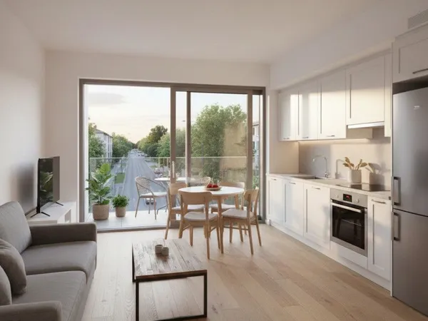 Appartement 3 pièces 61 m² 