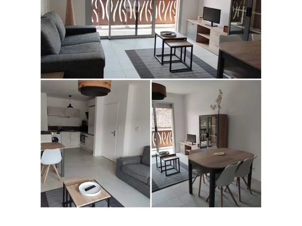 Grand T2 meublé 