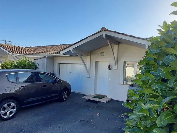 Maison 2 chambres, garage et jardin 