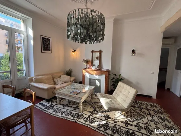 Appartement meublé 70 m² - Lumineux & calme - 2 chambres - Bureau télétravail - Saint-Victor - 