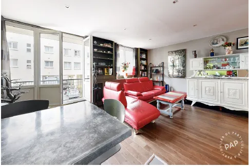 Vends appartement à Boulogne Billancourt (68,19m²) - 2 chambres 