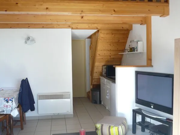 Appart meublé, T1 bis, 37m², 400 euros, LA RABATELIERE 