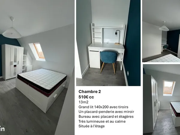 Chambre Coloc - Appartement Neuf - Hyper centre et calme 