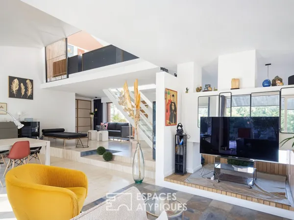Villa d'architecte à la signature seventies 