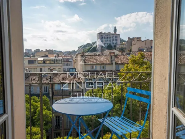 Appartement d'exception Marseille 6ème dernier étage 