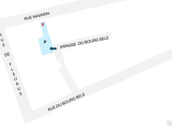 Parking 12 m² Le Mans 