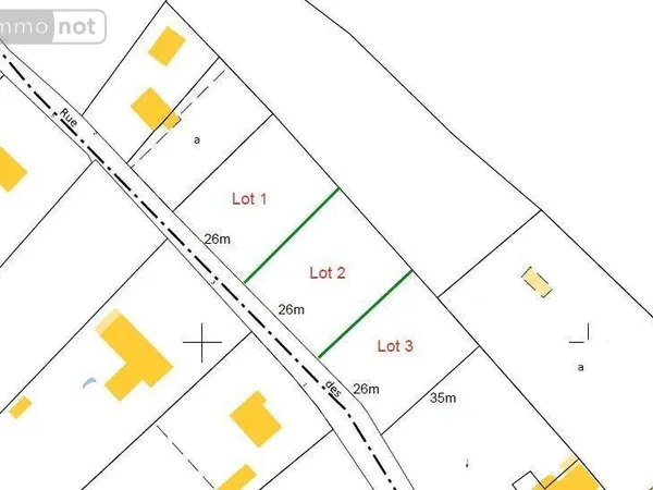 Terrain à bâtir 927 m² 
