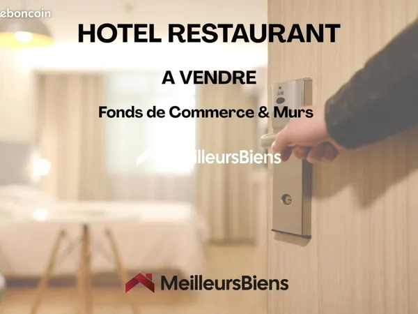 Commerce hôtel, restaurant 625 m² 