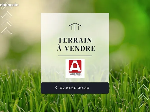Terrain 4308 m² LANDEVIEILLE 