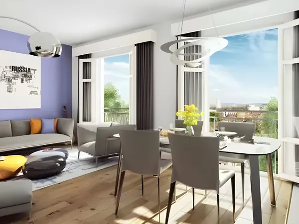 Beau T3 avec balcon et parking en plein centre de Gujan 