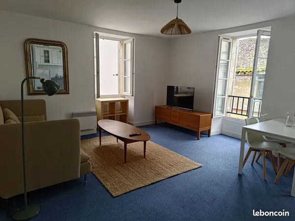 Agréable et lumineux T2 de 46 m² meublé 