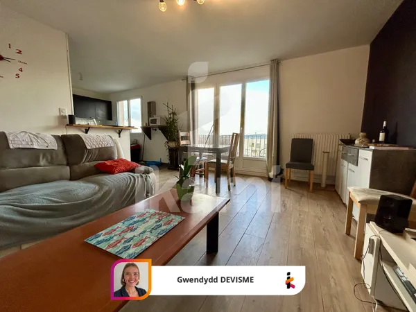 Appartement lumineux avec balcon et vue dégagée Quimper 